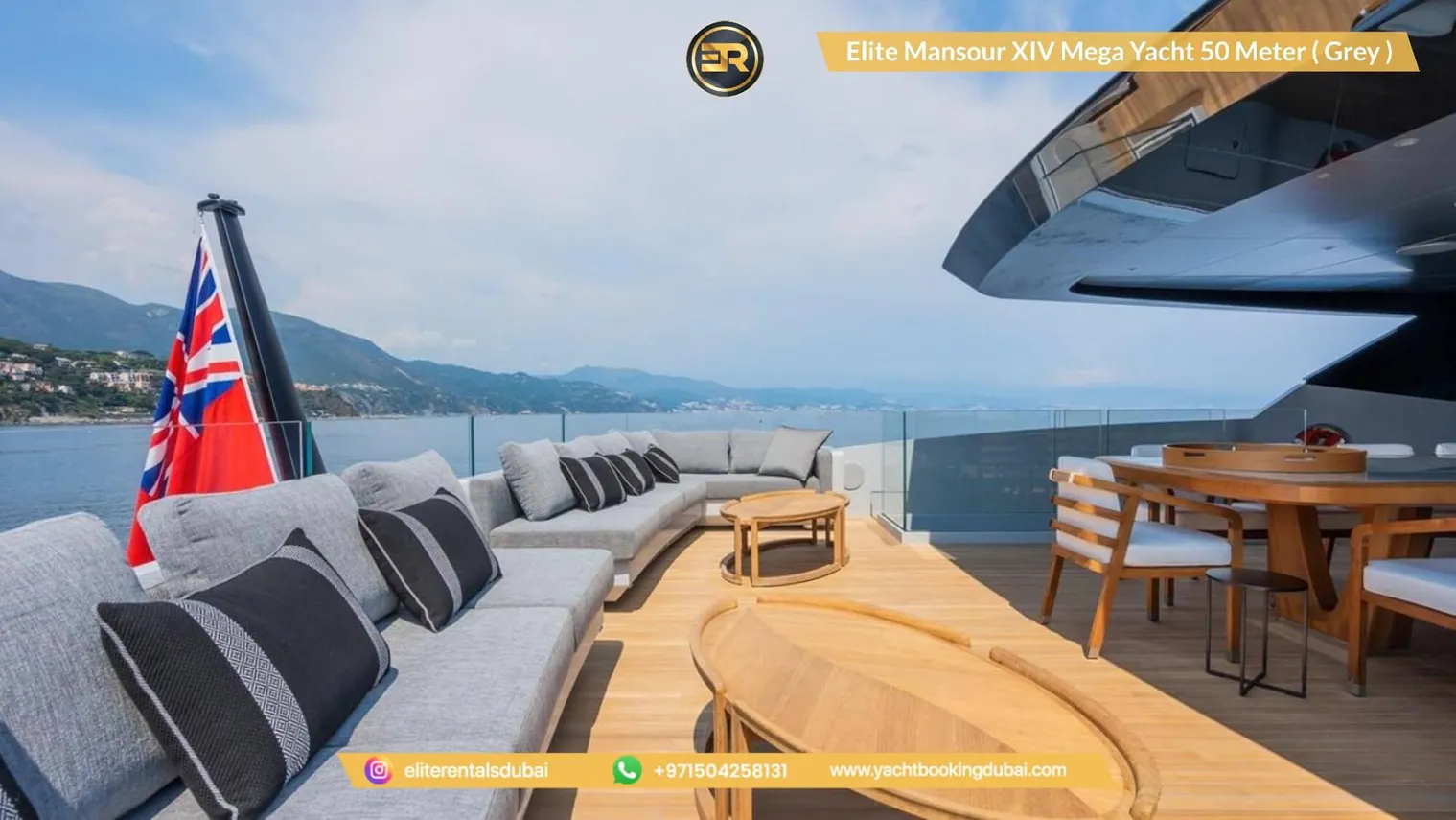 Grey Elite Mansour XIV Mega Yacht 50 Meter-15 - Thumbnail 7