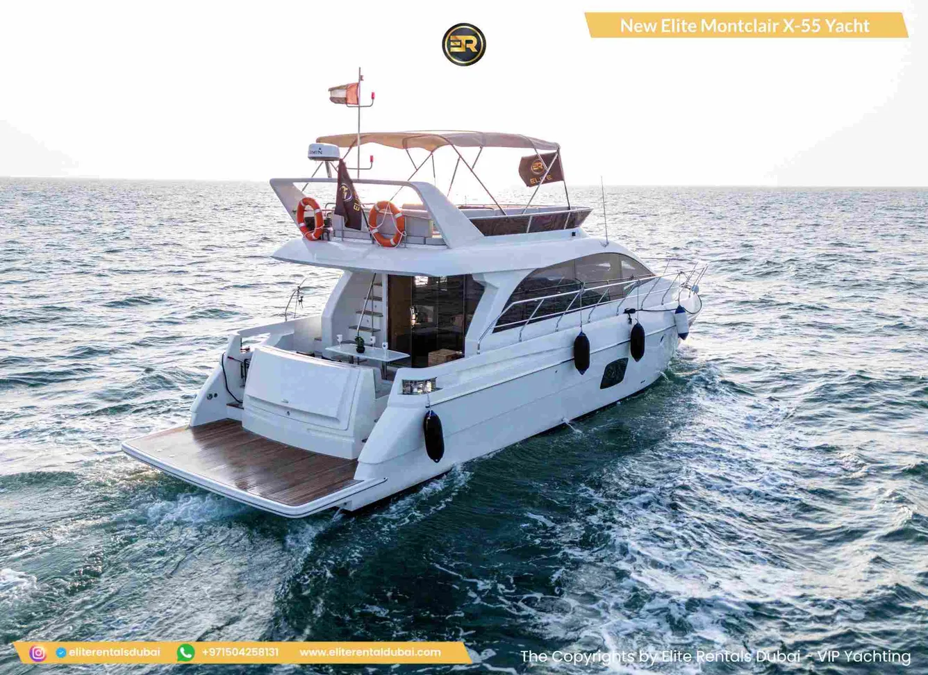 New Elite Montclaire X-55 Yacht Specification and Features - Thumbnail 11